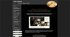 Desktop Screenshot of johnxdrums.com